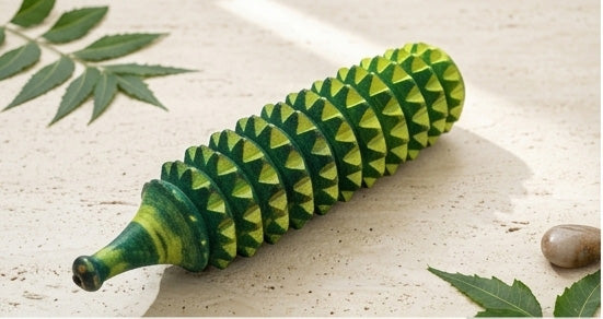 Wooden Acupressure Massager with Handle