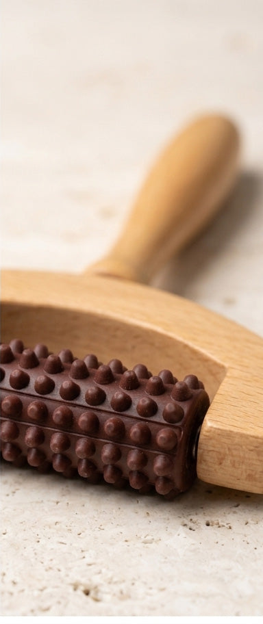 Handheld Wooden Body Massager Roller